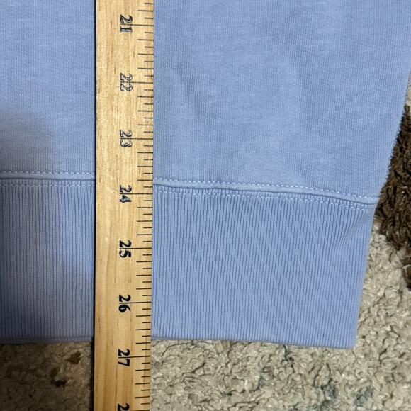 Polo Ralph Lauren Crest Spellout Sweatshirt Size Medium Baby Blue - Picture 5 of 5